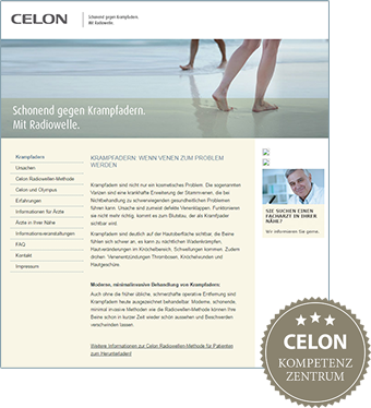 Screenshot venenportal